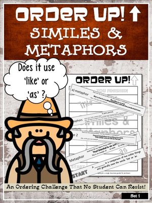 cover image of Order Up! Similes and Metaphors